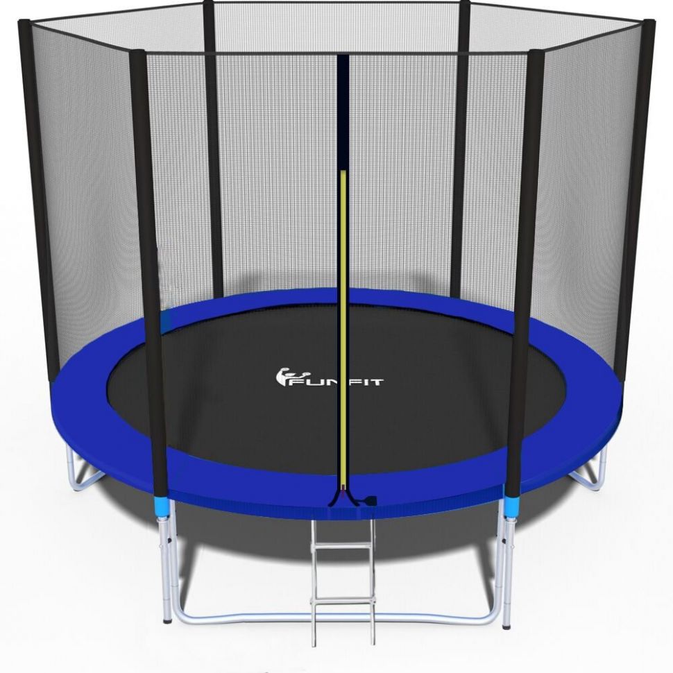 Батут FunFit 8 FT 252 см PRO синий купить с доставкой в Тольятти